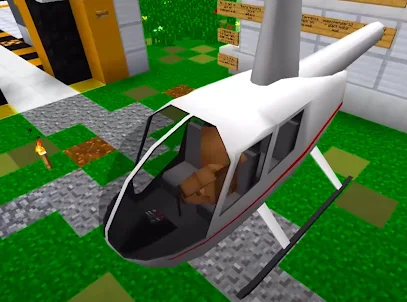 Helicopter Mods in mcpe