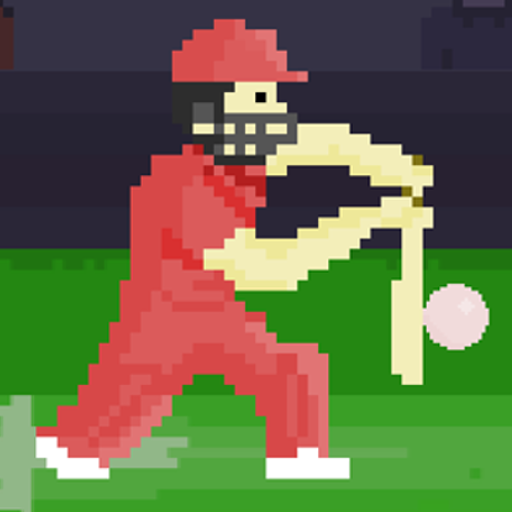 Pixel Cricket Game  Icon