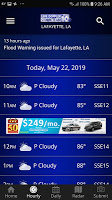 screenshot of KLFY Weather - Weather and Rad