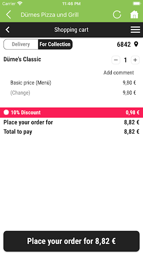 Dürne‘s Pizza & Grill Screen 2
