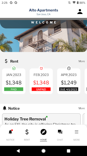 Android application Pay Ready screenshort