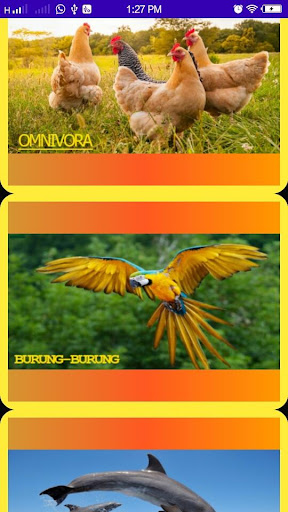 Kumpulan Nama nama dan Suara B Screen 3