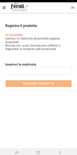 Ferroli Partner Screen 2