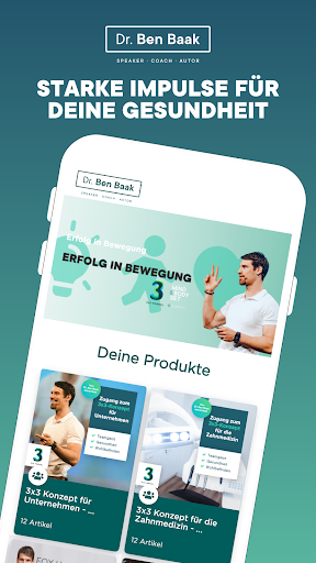 Android application Dr Ben Baak screenshort