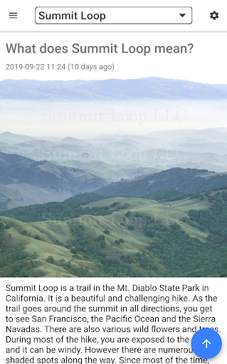 Android application Reader screenshort
