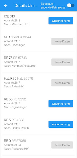Android application DB Info screenshort