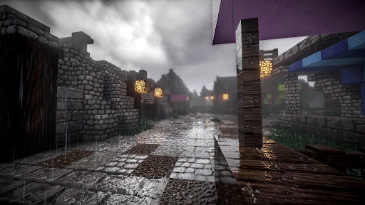 Android application Mod realistic shader minecraft screenshort