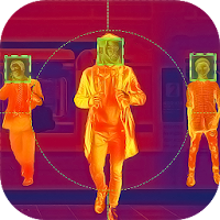 Thermal Camera HD Effects Simulation