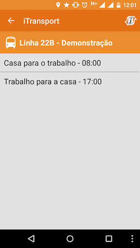 iTransport Fretado Motorista Screen 3
