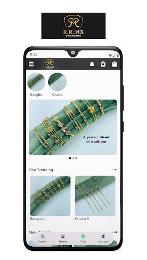 Android application RR NX screenshort