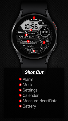 SamWatch Digital Pygmalion R Screen 3