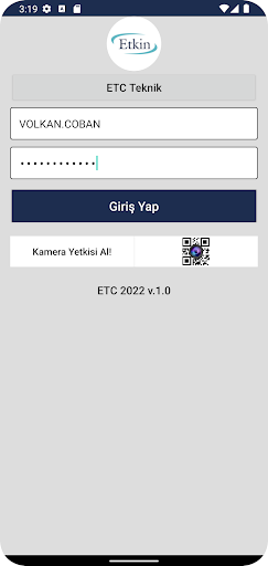 Android application ETC Canias Mobil screenshort