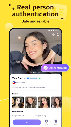 Android application MeYo : be friends screenshort