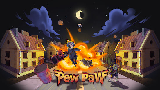 Pew Paw - Zombie shooter Screenshot