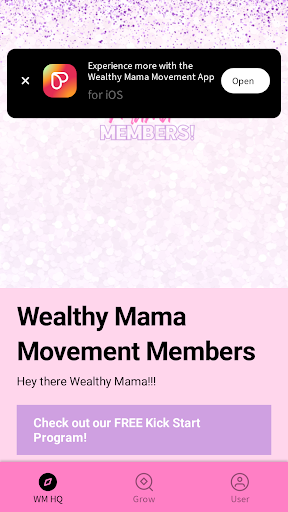 Android application Wealthy Mama screenshort