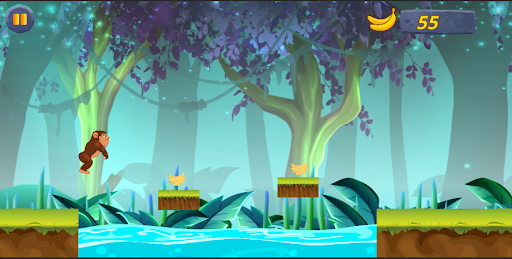 Gorilla Run - Banana Rush Screen 2