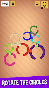 Unlock Rings: Rotating Circles