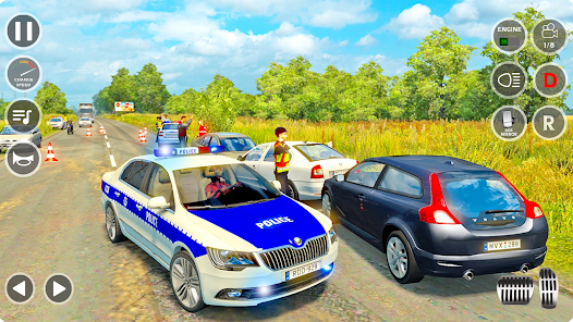 Police Parking Police Car Game  screenshots 19
