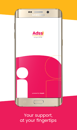 Android application Adssi In-home Support screenshort