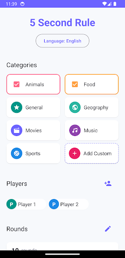 App preview