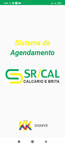 Android application SIGMVK - Carga SRCAL screenshort