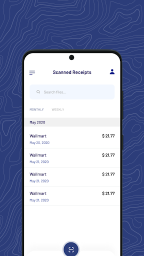 Android application Direceipts screenshort
