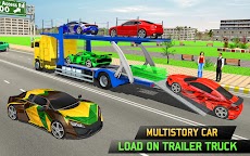 カー トランスポート トラック: クレイジー カー ゲームのおすすめ画像1