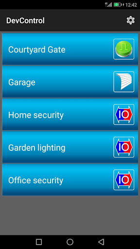 Android application W-Link screenshort