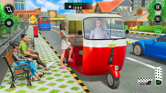 Baixar Tuk Tuk Rickshaw Driving Games para PC - LDPlayer
