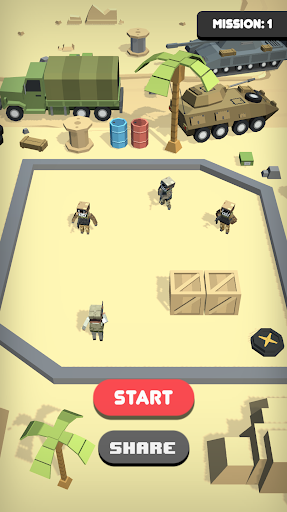 Android application Bullet Shooter Overload screenshort