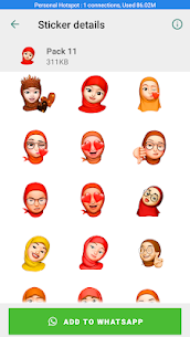 Memoji Hijab Stickers WhatsApp APK for Android Download 2