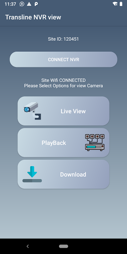 Android application Transline CCTV View screenshort