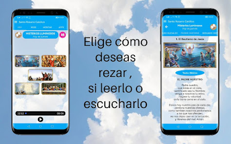 Screenshot 3 Rosario Católico Audio y Texto android