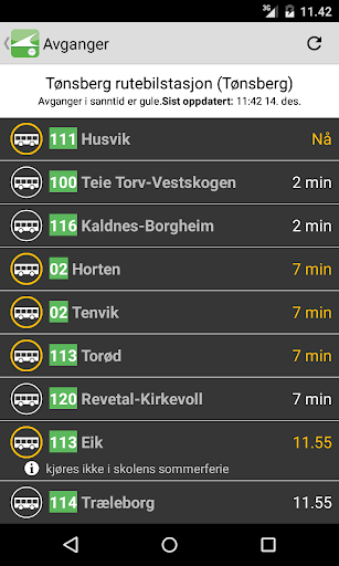 Android application VKT Reise screenshort