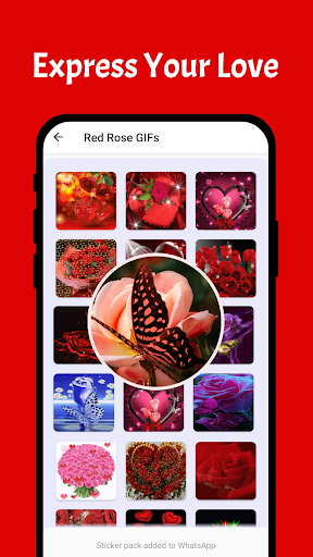 WASticker Love Sticker Gifs screenshot 3