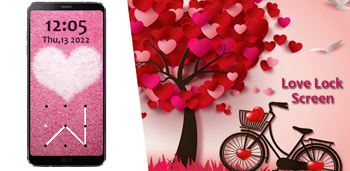 Android application Romantic Love Pattern Lock screenshort