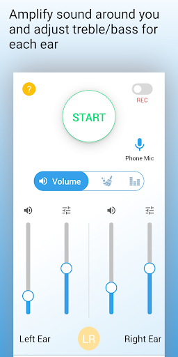 Android application AmiHear - Hearing Aid App screenshort