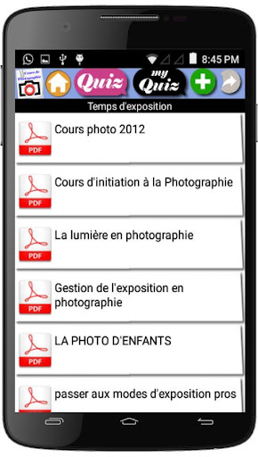 Cours de photographie Screen 2