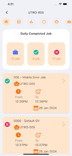 OrangeWorkForce Screen 3