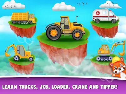 JCB Truck & Car Games for Kids