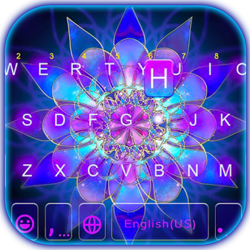 Sparkle Lotus Keyboard  Icon