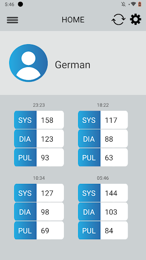 Android application DM Health screenshort