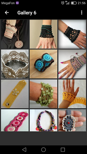 Crochet Bracelet Screen 2