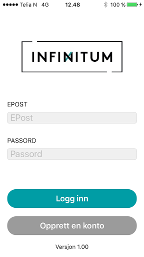 Android application Infinitum Transport screenshort