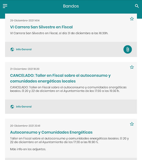 Fiscal Informa Screen 2