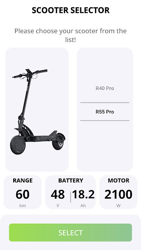VMAX E-Scooter Screen 2