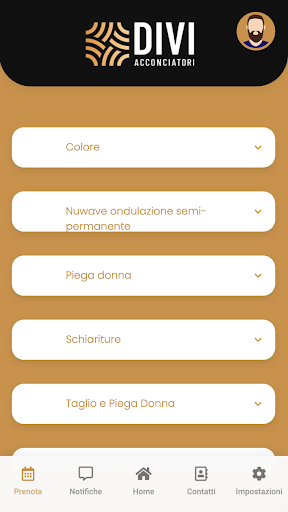 Divi Acconciatori Screen 3