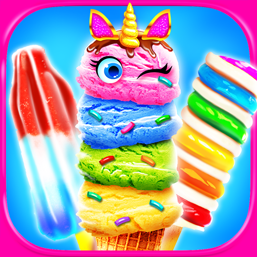 Rainbow Unicorn Ice Cream 2.1 Icon