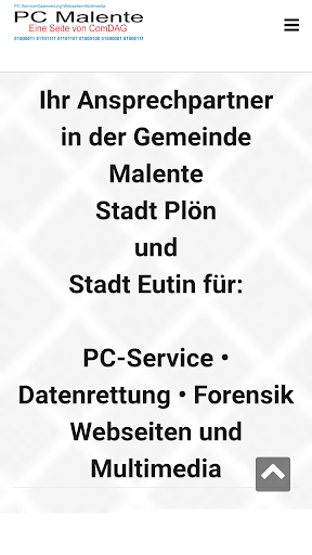 Android application PC Malente screenshort