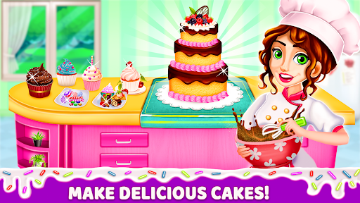 Sweet Bakery Empire Cake Games Screen 3